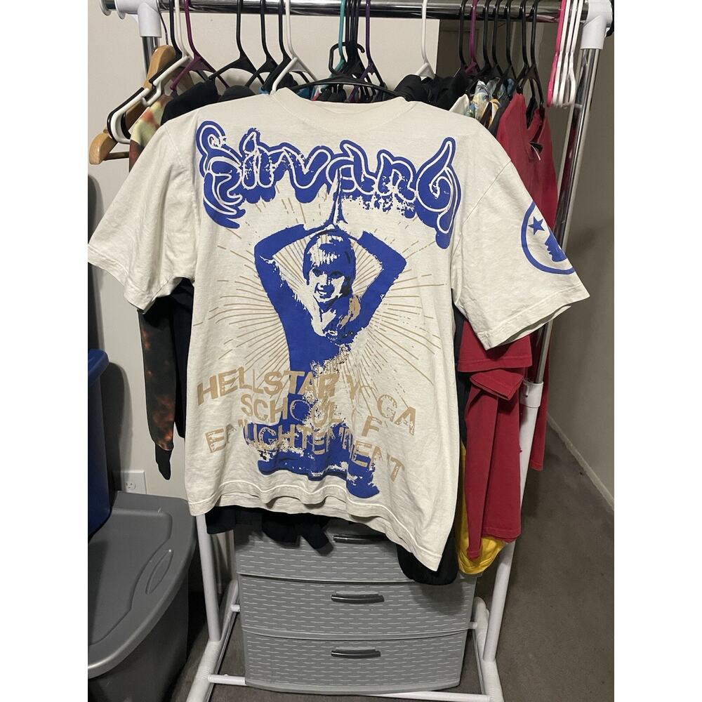 Size Medium- Authentic Hellstar Yoga School Of T-… - image 2